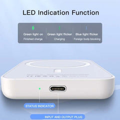 YP29 Magnetic Power Bank - 5000mAh Wireless Charger, Compact Portable Battery Pack for Phones, Compatible with MagSafe