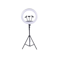 21-Inch Selfie Ring Light with Tripod Stand – Adjustable Photographic Lamp with 3 Mobile Holders