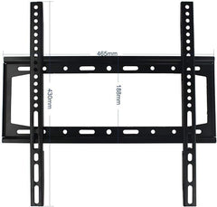 Universal TV Wall Mount with Shelf | Secure and Easy-to-Install Bracket for TVs and Monitors 34-81 Inches