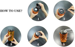 Elegant USB Rechargeable Incense Burner – Portable Oud and Bakhoor Burner for Home, Office, and Car (Orange)