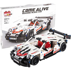 Come Alive Building Blocks Car Set. 446-piece construction toy for ages 6+. Creative STEM set compatible with major brands.