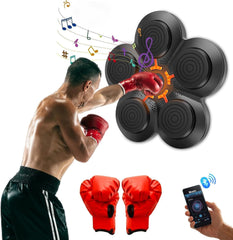 Music Boxing Machine – Electronic Smart Focus & Agility Training | Digital Boxing Target | Wall-Mounted Boxing Pad for Intense Boxing Machine & Boxing Target Workouts