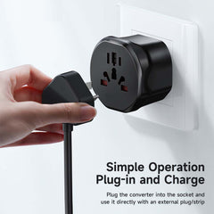 SC26 UK Universal Plug. Powerful and reliable 2500W capacity for high-demand electrical devices. Durable household plug.
