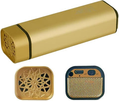 Bakhoor Rechargeable USB Power Electric Bakhoor Burner (Gold) | Portable Oud Incense Burner