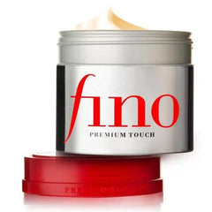 FINO Hair Mask with Plant-Derived Squalane & Glutamic Acid – Deep Conditioning Treatment for Normal Hair, Smooth, Hydrated & Healthy Shine, 8.11oz