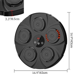 Music Boxing Machine | Smart Electronic Punching Equipment with LED Screen & Reaction Target for Home Exercise | Fun Gift