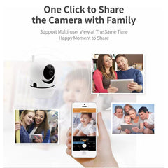 Smart WiFi Camera. Fun wireless indoor/outdoor CCTV with WiFi network for home security surveillance (Multi)