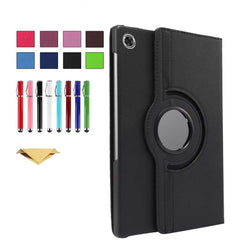 360° Rotating PU Leather Cover Compitable Lenovo M10 Plus Case -  with Foldable Stand for Tab M10 FHD Plus (10.3") TB-X606F/X606X (Multi)