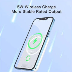 YP29 Magnetic Power Bank - 5000mAh Wireless Charger, Compact Portable Battery Pack for Phones, Compatible with MagSafe