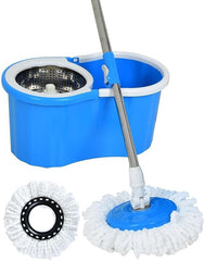 Rotate Stainless Steel Wringer Spin Mop Bucket System | Efficient Floor Cleaning with 360° Spin Technology | Durable & Easy to Use