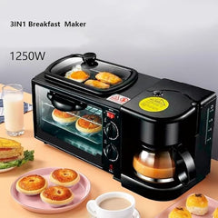 3-in-1 Multifunctional Breakfast Maker: The Ultimate Morning Time-Saver