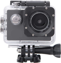HD 1080P Outdoor WiFi Sports Camera with Waterproof Housing & Accessory Kit – 140° Wide Angle Lens for Adventure Sports