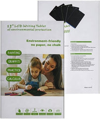 LCD Writing Board – Digital Drawing Slate with Cordless Graphics Pen | Battery-Free Portable E Writer | Educational Tablet Toy for Kids | Slate for Drawing & Recording