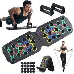 12 in 1 Compression Training Plate Machine | Body Building Tools & Workout Stands with Arch Board System for Home Fitness Training | Ideal for Men and Women