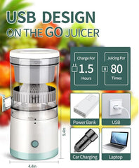 Electric Orange Juicer – Compact USB-Powered Hands-Free Citrus Juicer