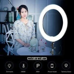 RL-18 LED Ring Light – LED Soft Ring Light for Perfect Illumination