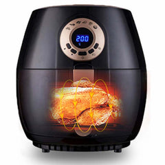 4.5L Digital Air Fryer - Oil-Free Healthy Cooking, 8 Presets, LED Touch Control, 2400W Fast Heating - Perfect for Family Meals