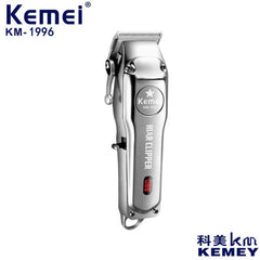 Kemei KM-1996 Professional Cordless Hair Clipper. Rechargeable electric hair cutting machine for home & salon use. Buy clipper.