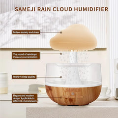 Raining Cloud Night Light Aromatherapy Diffuser – Your All-in-One Relaxation and Sleep Aid