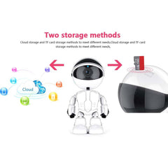 Smart Tracking WiFi Camera - 1080P Auto-Follow Baby Monitor & Home Security Cam with Phone App