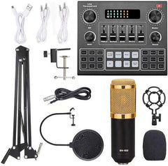 Elite V9 Sound Card & BM800 Pro Microphone Bundle: The Ultimate Setup for Advanced Broadcasting