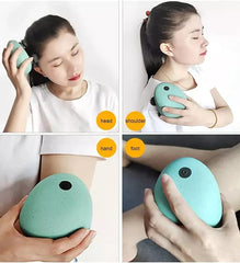 Electric Scalp Massager – 3 Modes Head Kneading, Portable Waterproof & Rechargeable, Ideal for Deep Hair Cleaning and Improving Head Blood Circulation