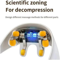 Neck and Shoulder Massager – Wireless Deep Kneading Shiatsu Massage with Heat for Anywhere Relaxation