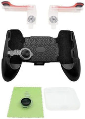 Universal Gamepad Shooter Trigger – Mobile Phone Game Controller with M24 Fire Buttons for PUBG, Compatible with Android & iOS