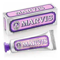 Marvis Whitening Mint Toothpaste 85ml - Freshens Breath, Removes Stains, Whitens Teeth, Prevents Cavities with Floral Notes