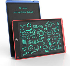 LCD Writing Board – Digital Drawing Slate with Cordless Graphics Pen | Battery-Free Portable E Writer | Educational Tablet Toy for Kids | Slate for Drawing & Recording