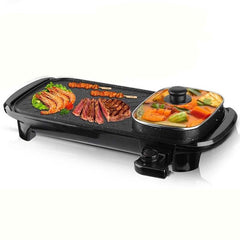 Customized Homemade BBQ Grill | Smokeless Indoor BBQ Grill | Electric BBQ Grill with Hot Pot | Perfect for Home Cooking and Dining