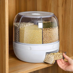 Multifunctional Grain Storage System – Versatile Grain Dispenser and Rice Box with Durable Design