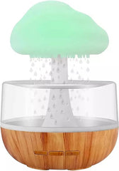 Rain Cloud Humidifier | Portable Mini 450ml Cool Mist Humidifier | USB Personal Desktop Humidifier with 7 LED Lights for Baby Bedroom, Travel, Office & Home