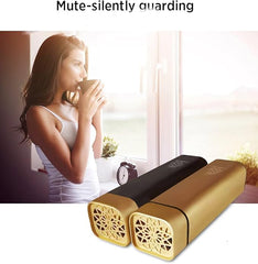 Bakhoor Rechargeable USB Power Electric Bakhoor Burner (Gold) | Portable Oud Incense Burner
