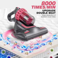 100W Mattress Vacuum Cleaner – Anti-Dust Mite Bed Vacuum with UV Light | Powerful Handheld Cleaning Device for Mattresses & Upholstery | Home Hygiene Essential