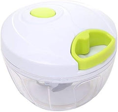 Easy Spin Cutter Hand Chopper | The Ultimate Onion, Garlic, and Vegetable Cutter | Effortless Manual Food Chopper for Quick and Easy Meal Prep