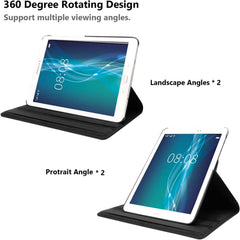 360° Rotating Stand Cover Compitable for Galaxy Tab A 7.0" 2016 Case -  SM-T280/T285, Full Protective PU Leather Case (Multi)