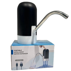 Portable Water Bottle Pump | Mini USB Electric Automatic Water Dispenser for Convenient Hydration