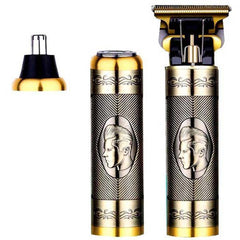 3-in-1 Rechargeable Men's Grooming Kit - Anti-Pinch System, T-Blade, USB Type-C Charging, High-Performance Grooming Tool