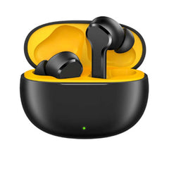 T110 Buds - Noise Cancelling Earbuds, 38H Playtime, Bluetooth 5.3, Deep Bass, IPX5 Waterproof - Premium Black In-Ear Headphones (Multi)