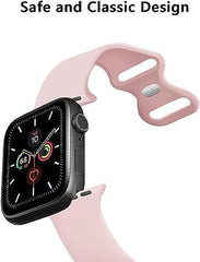 Silicone Strap Wristbands – Sport Replacement Bands for 42/44mm Series Watches