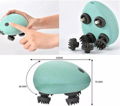 Electric Scalp Massager – 3 Modes Head Kneading, Portable Waterproof & Rechargeable, Ideal for Deep Hair Cleaning and Improving Head Blood Circulation