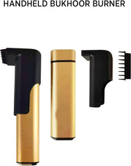 Bakhoor Rechargeable USB Power Electric Bakhoor Burner (Gold) | Portable Oud Incense Burner